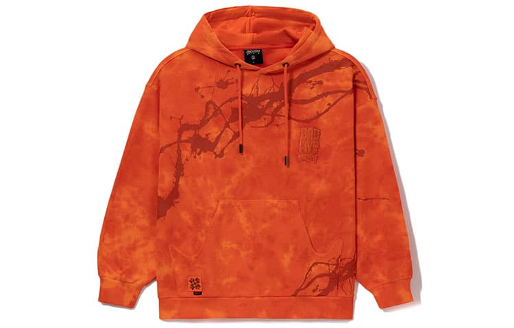Li Ning Badfive Sweatshirt Orange Orange