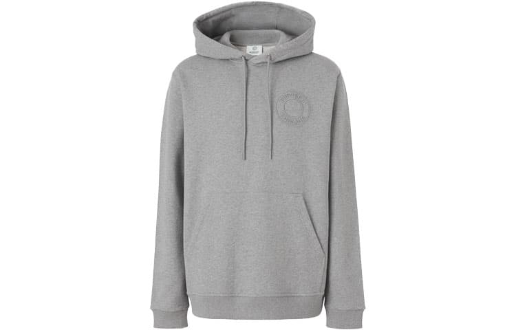 Burberry Letter Graphic Appliqué Hoodie