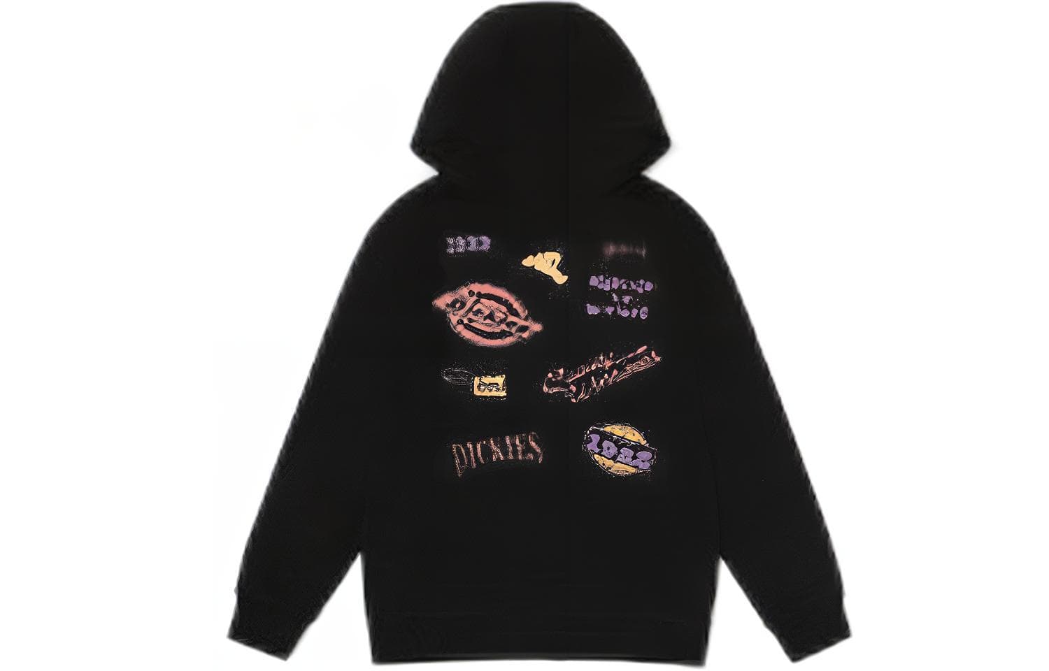 Dickies Sweatshirts Black Hooded Moderate Heavyweight Black