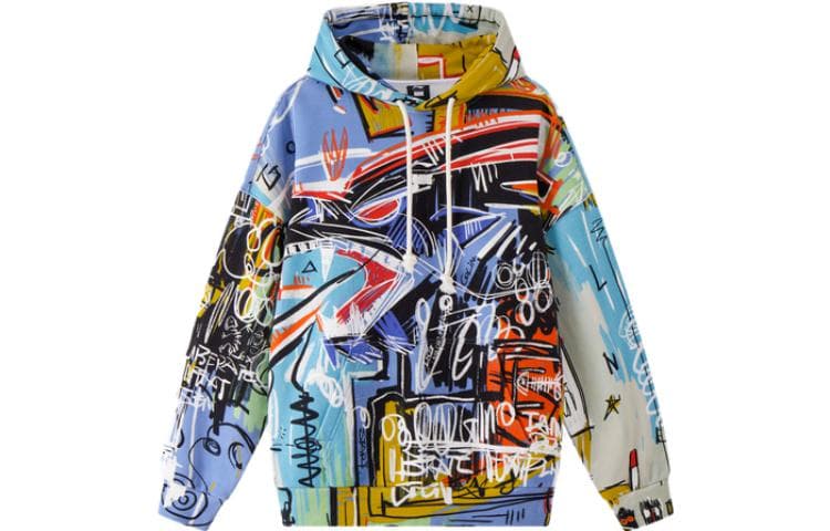 LiNing Sweatshirts All Over Print Hooded (Nondetachable) Moderate Straight Fit