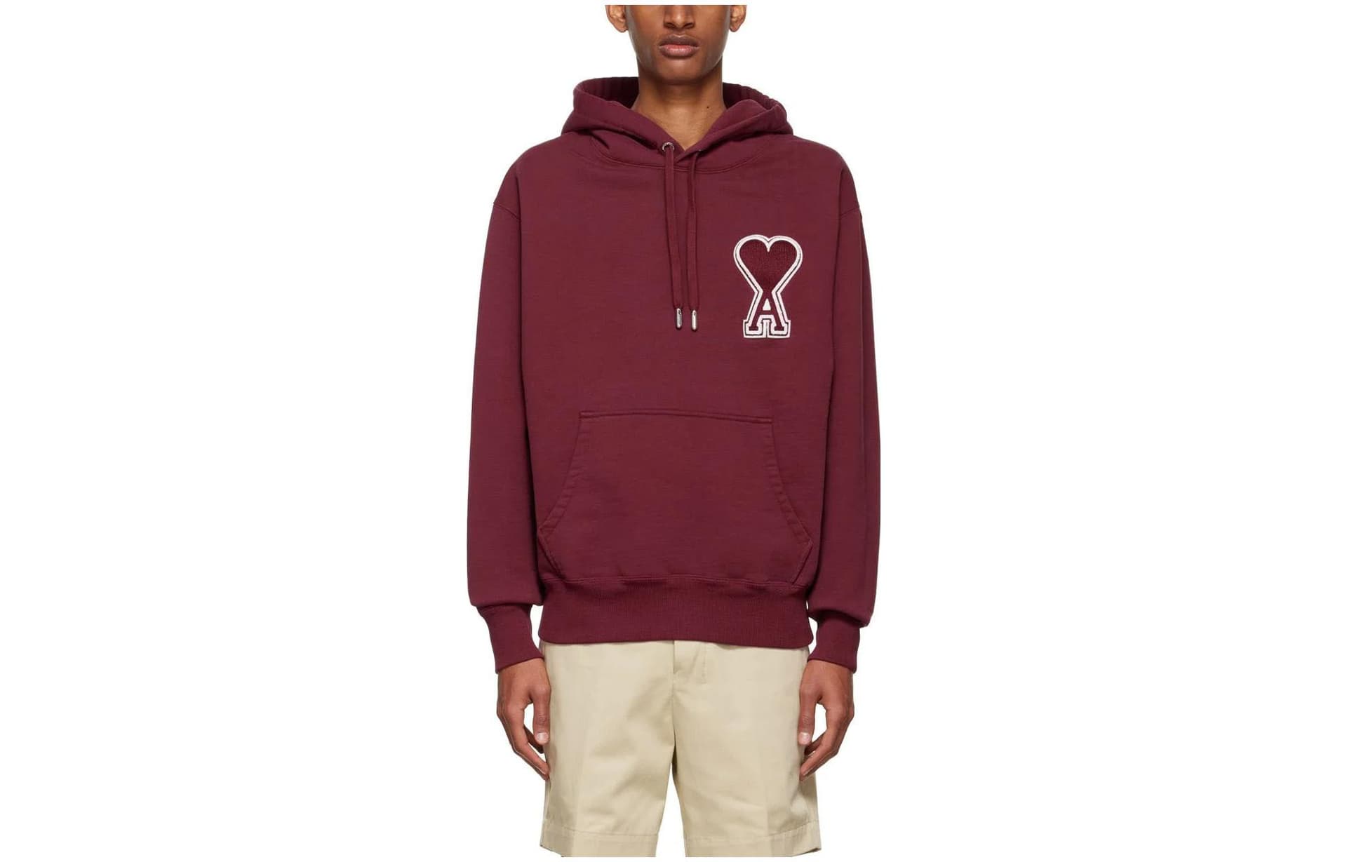 AMIPARIS SS22 Sweatshirt Burgundy Burgundy