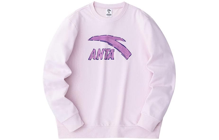 Anta Life Collection Sweatshirt Clear Pink