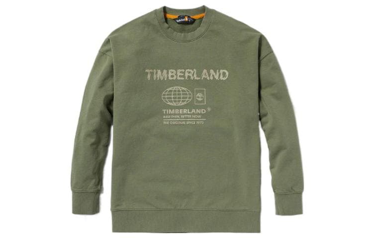 Timberland Sweatshirts Kassel Green Crew Neck Moderate Regular Kassel Green