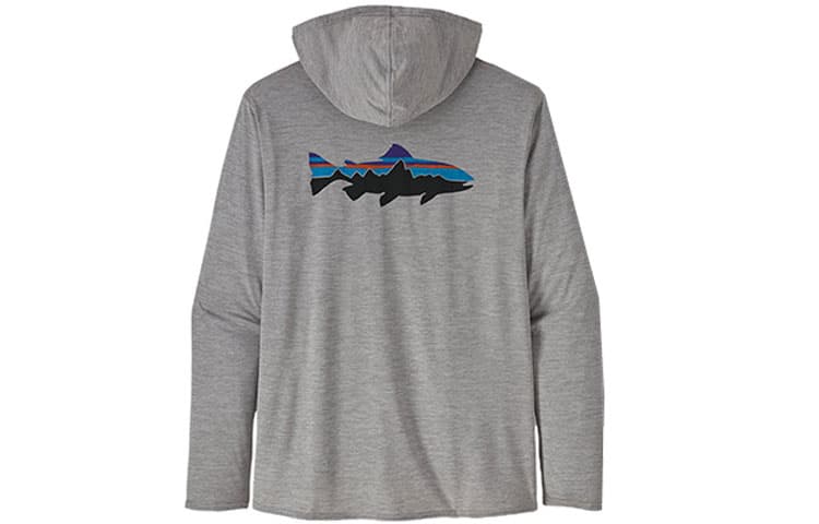 Patagonia Capilene® Cool Daily Graphic Hoody Relaxed Fit Sweatshirt