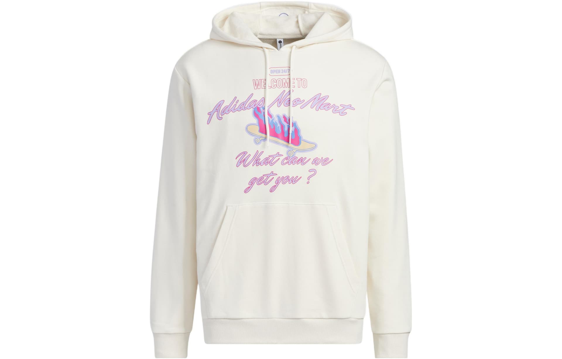 Adidas Sweatshirt Pink White