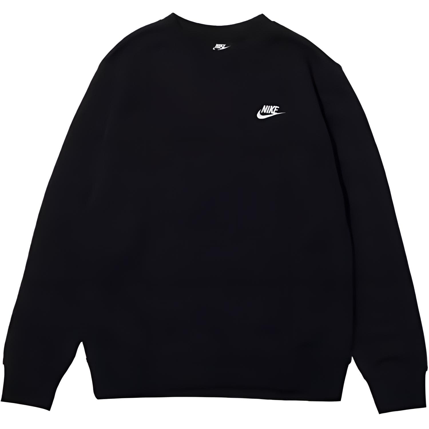Nike Sweatshirts Black Crew Neck Moderate Regular