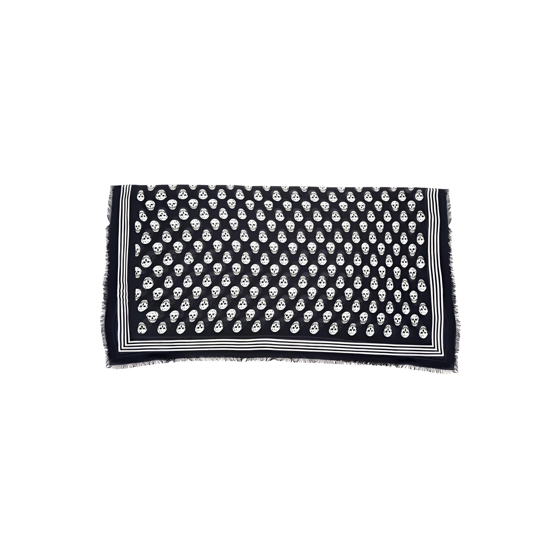 Alexander McQueen Skull Print Modal Scarf