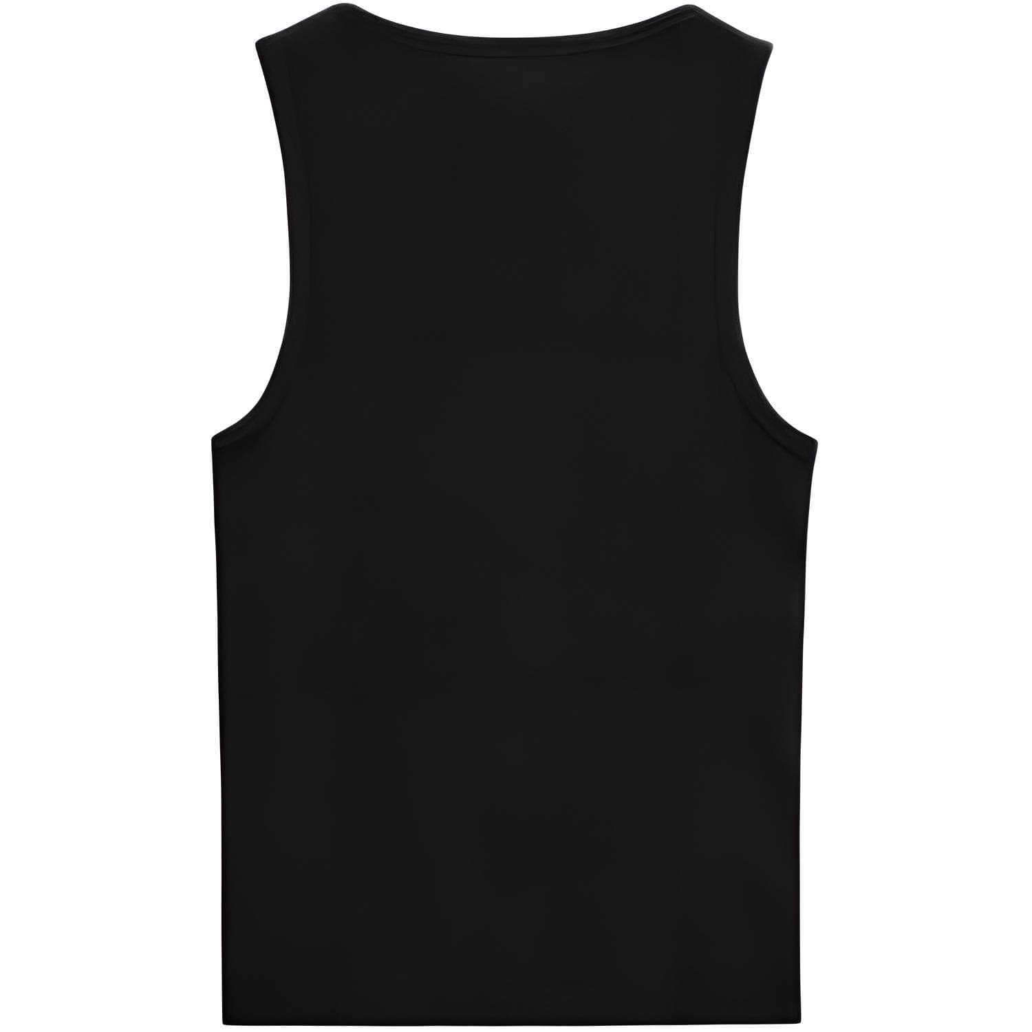 ZARA Tank Tops Black Crew Neck Moderate Other