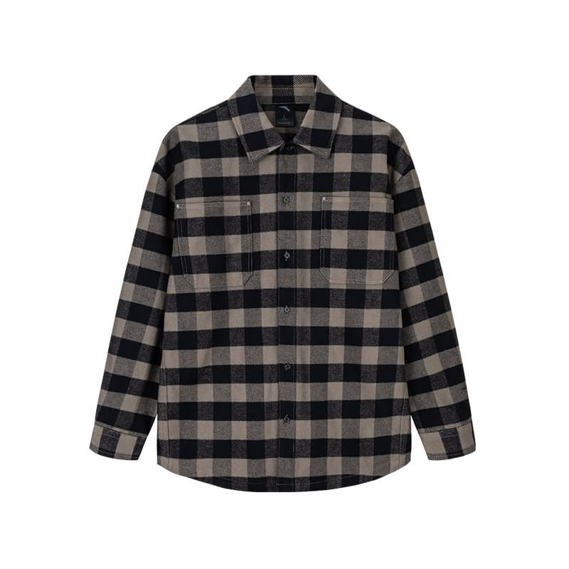 CHAOJIANTA Shirt Basic Black/Stone Gray