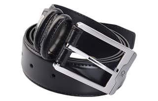 CALVIN KLEIN Cow Black Width 3.5cm
