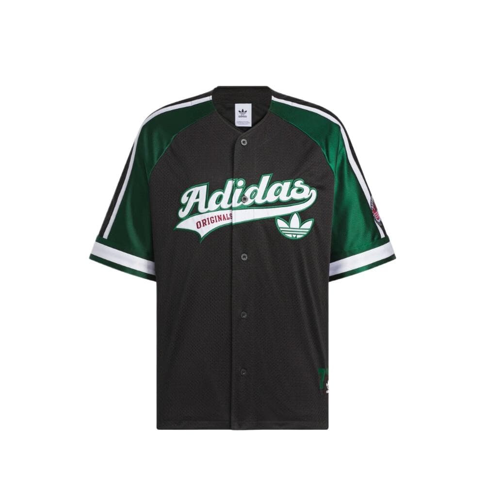 Adidas Originals RETRO UNITEFIT Shirt Black/Dark Green