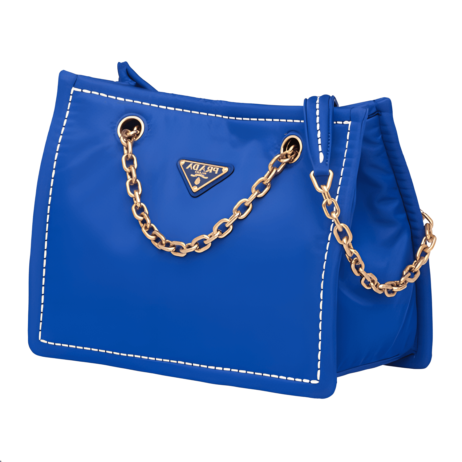 PRADA Nylon Shoulder Bag, Crossbody Bag, Handbag Blue