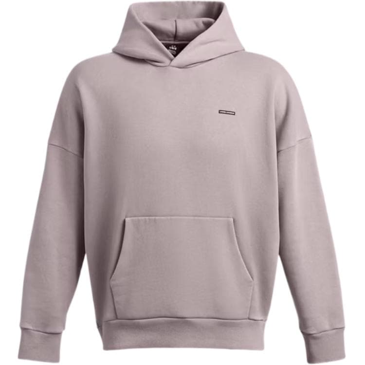 Under Armour Icon UA Icon Heavyweight Fleece Wash Oversized Hoodie Sweatshirt Gray