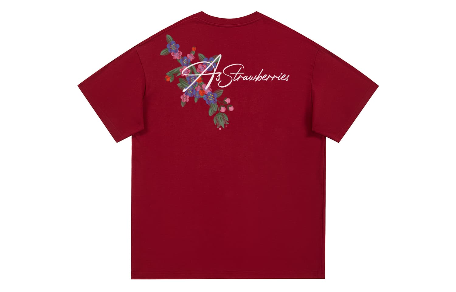 Disney T Shirts Crew Neck Moderate Straight Fit [Upgraded 100% cotton]BurgundyDT01