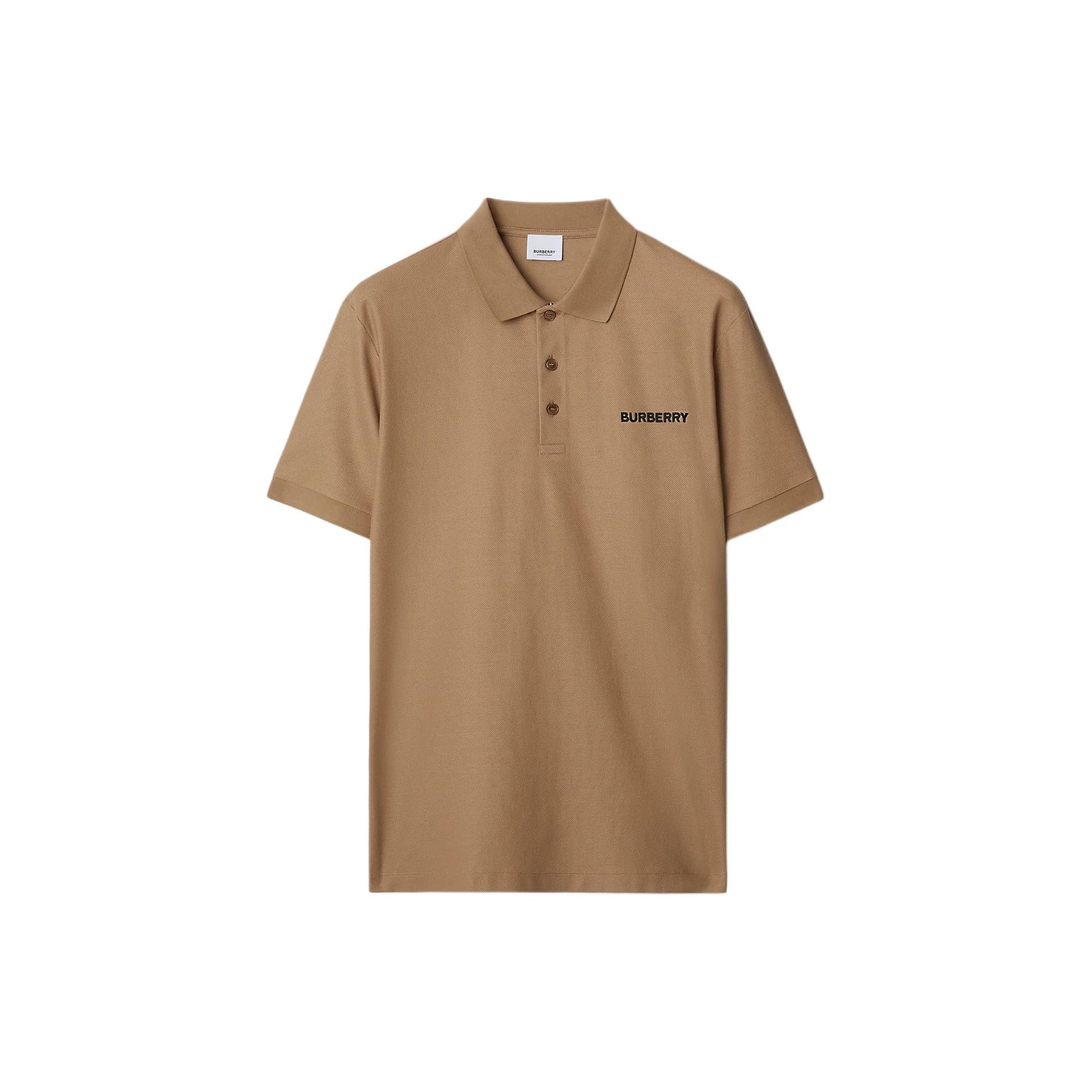 Burberry SS24 Polo Shirt Camel
