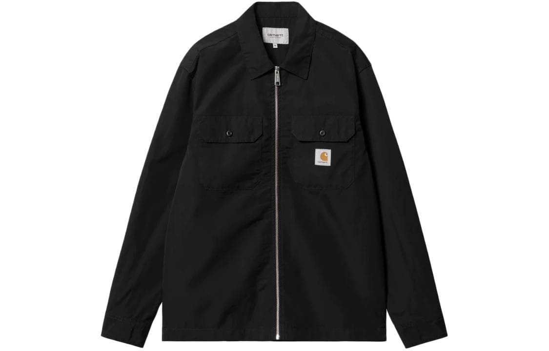 Carhartt WIP FW23 Craft Zip Shirt Black Black
