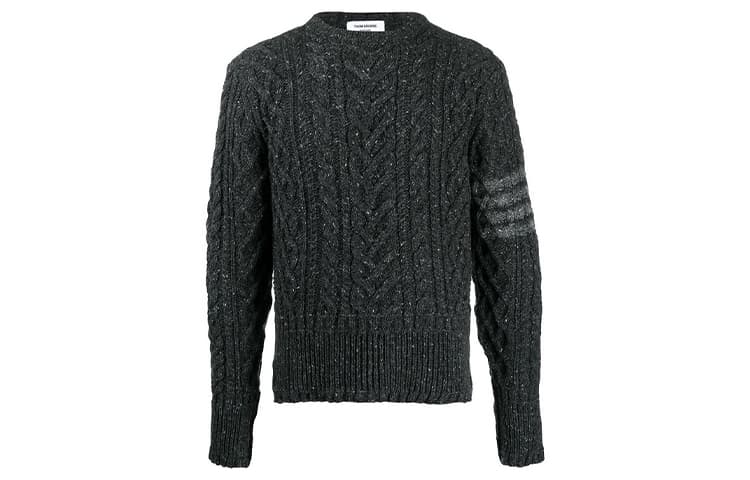 THOM BROWNE· Sweater Gray Gray