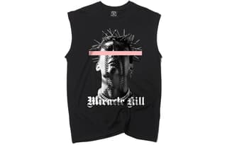 MIRACLE KILL Tank Tops Crew Neck Moderate Other