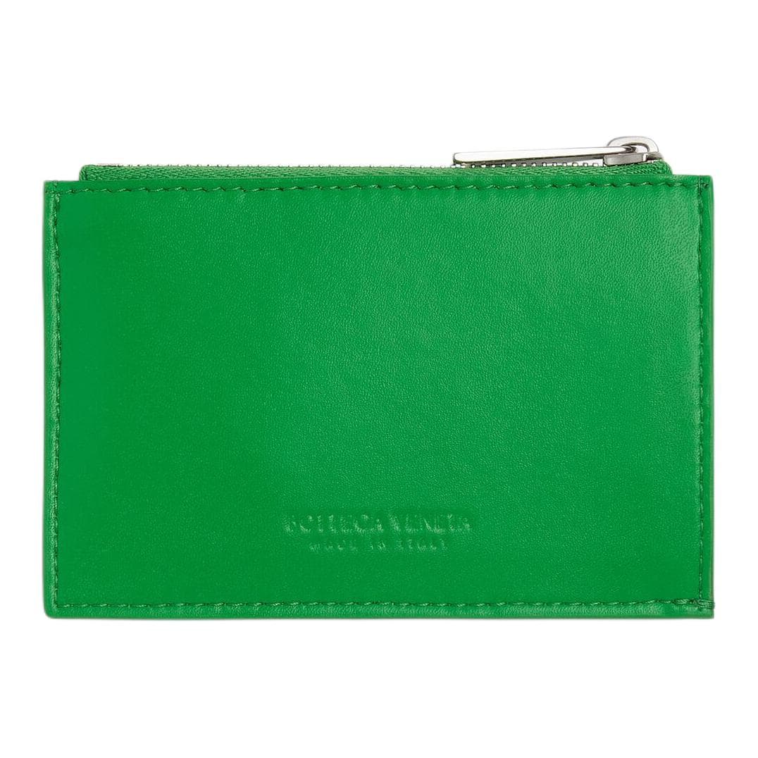 Bottega Veneta Cow Key Pouch Parrot Green