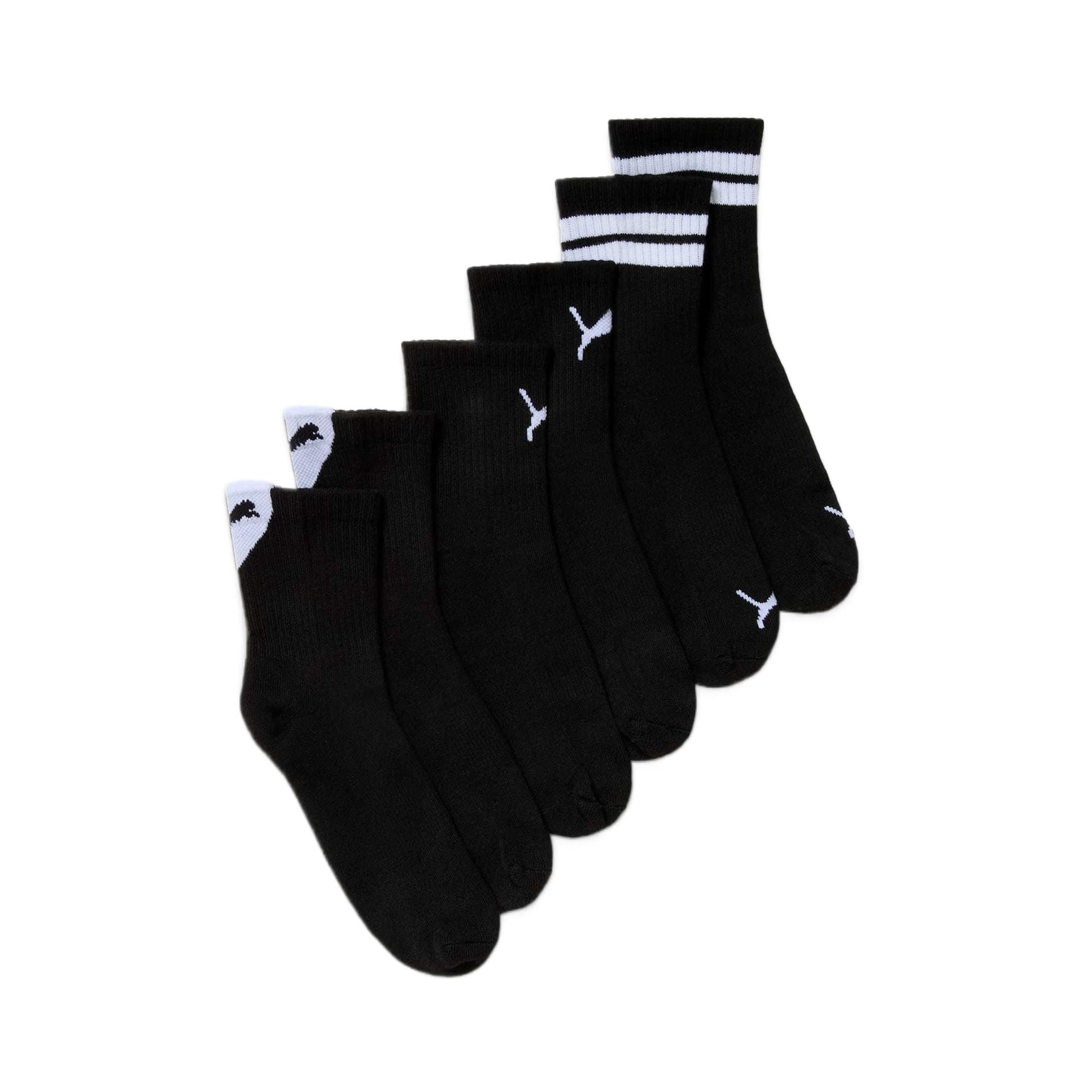 PUMA Calcetines Cortos De Corte Bajo De Media Felpa Para Mujer 3 Pares