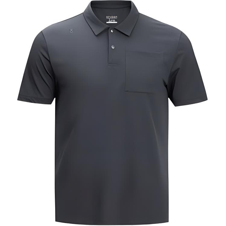 SPYDER Polo Shirts Polo Collar Moderate Straight Fit Spruce Green