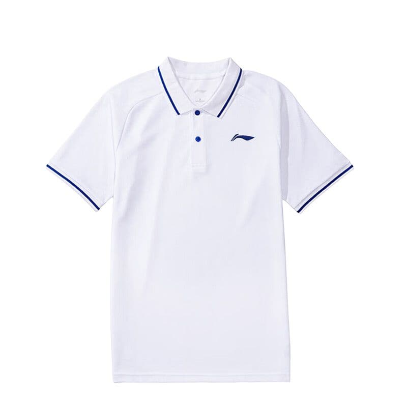 Li Ning Polo Shirt Basic White Basic White