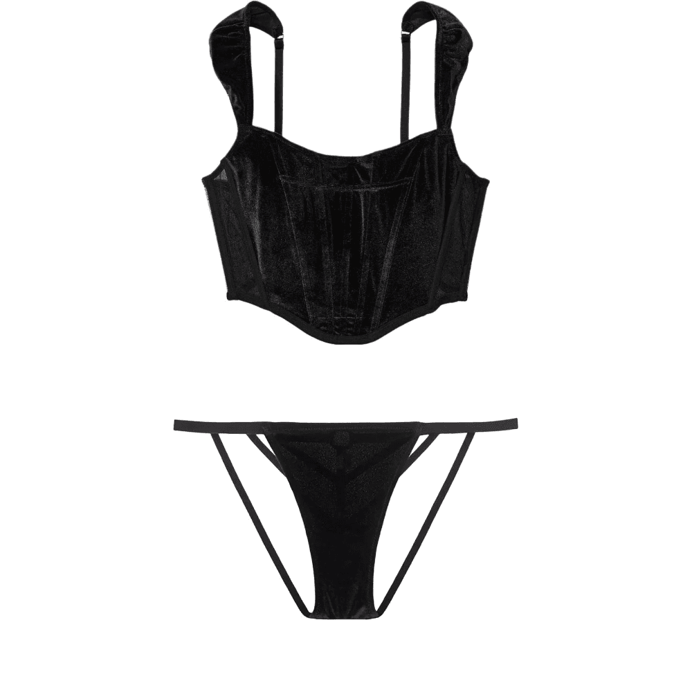 Victoria's Secret Set Black Set (Black)