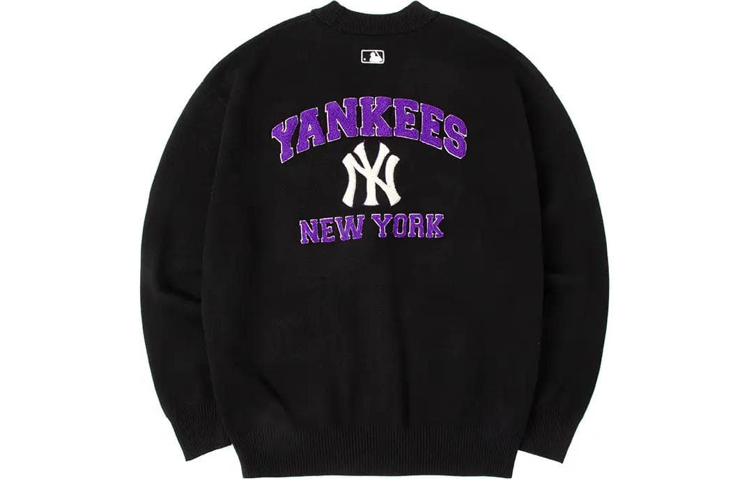 MLB Varsity Knitwear Black