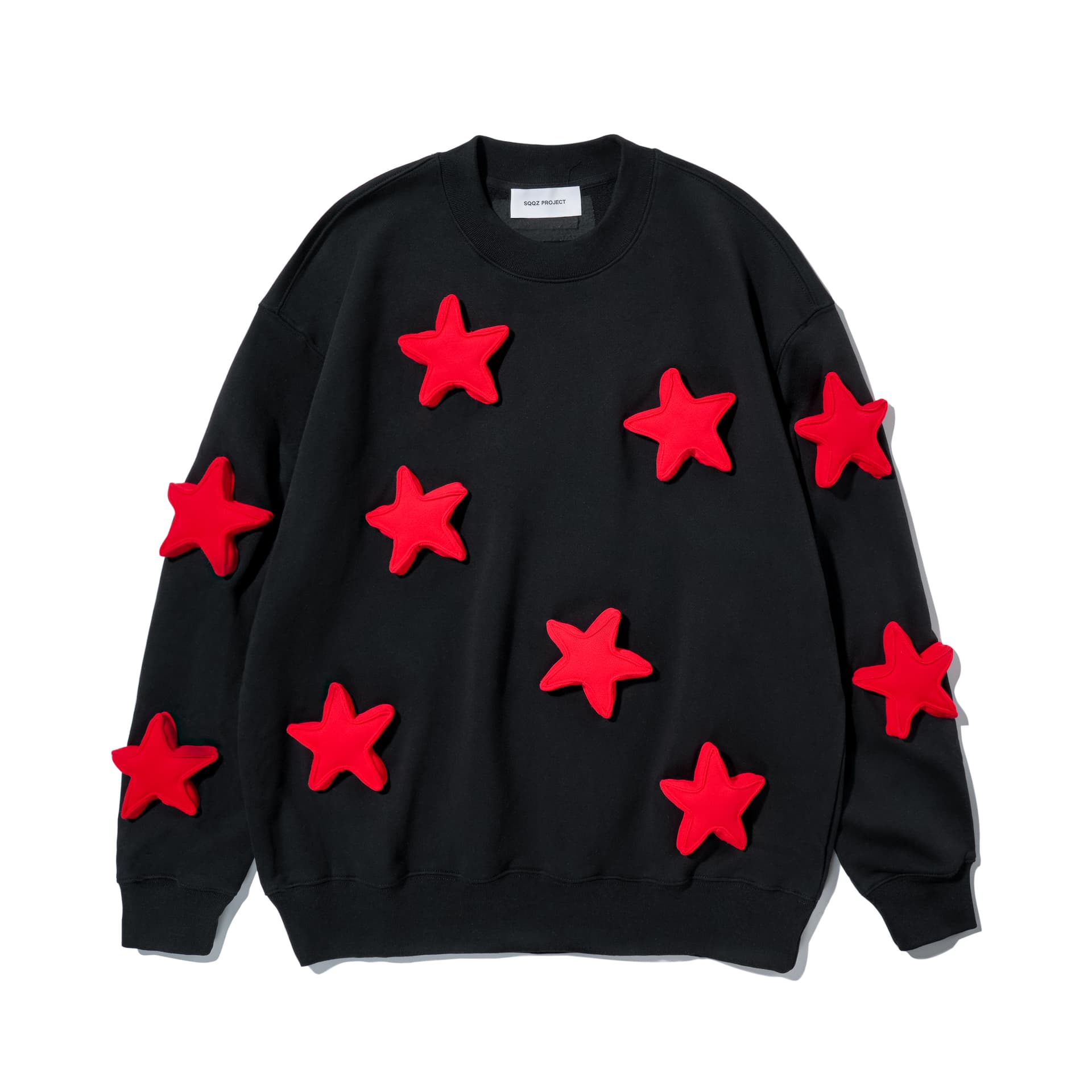 SQQZ Project Sweatshirts Crew Neck Moderate Straight Fit