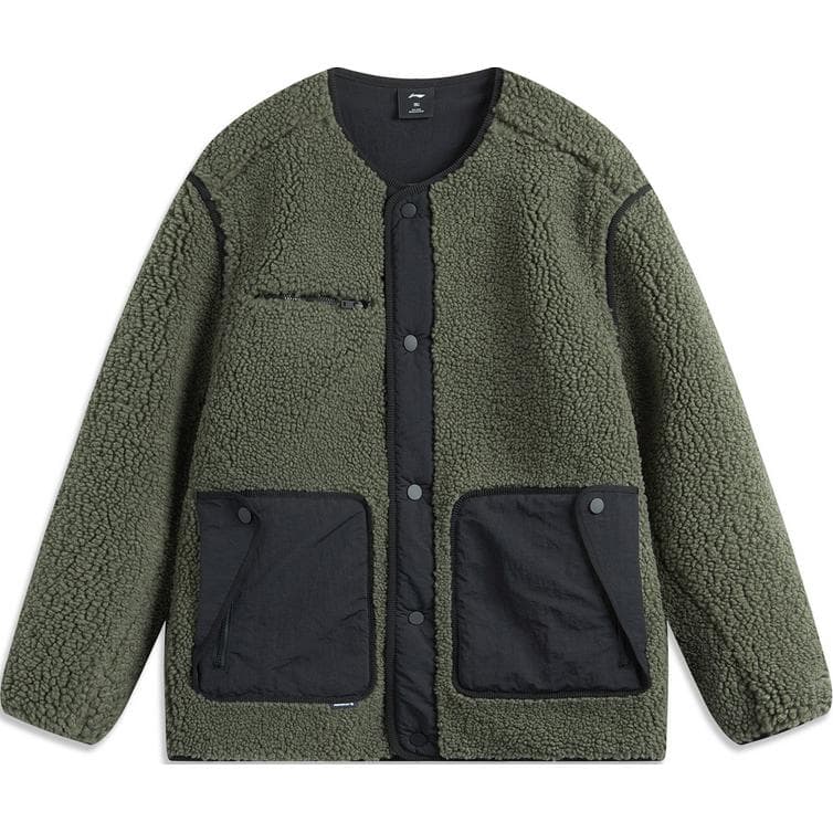 Li Ning Knitwear Snail Smoky Green