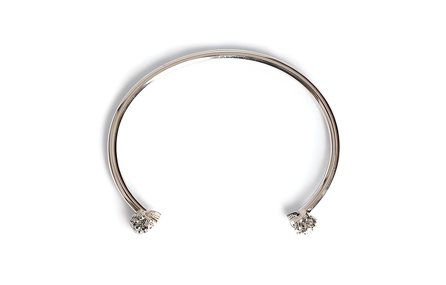 Alexander McQueen twin skull bracelet