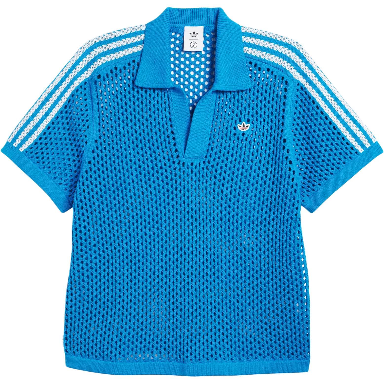 Adidas Originals x CLOT Polo Shirt Blue