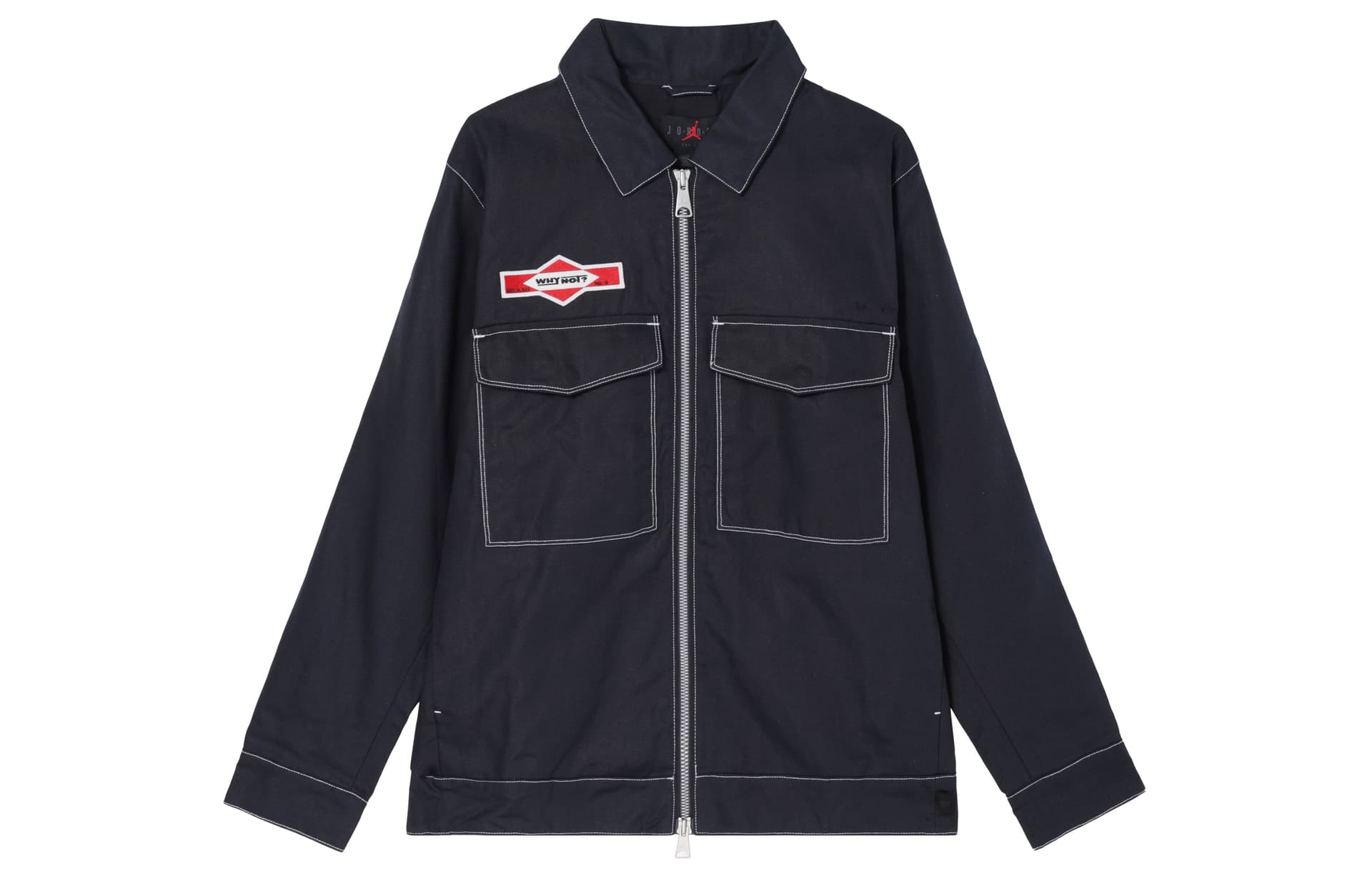 Jordan Jackets Black Lapel Moderate Straight Fit