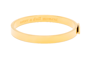 Kate Spade Metal Bangles Gold