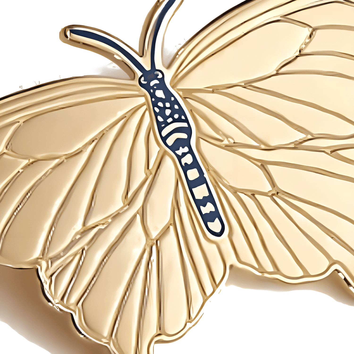 HERMES Lacquered Brass Accessories Gold