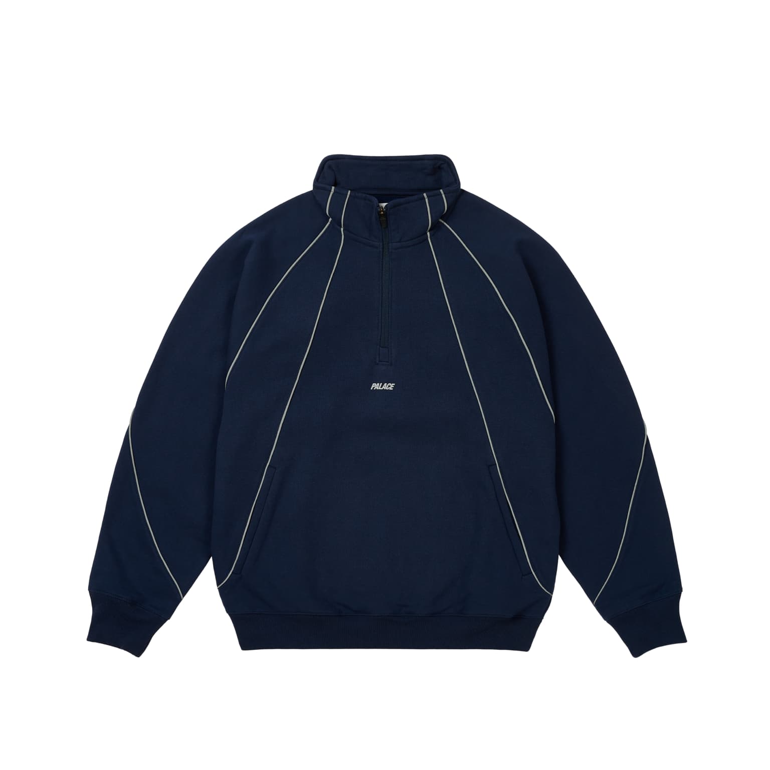 PALACE Reflecto 1/4 Zip Marine Blue