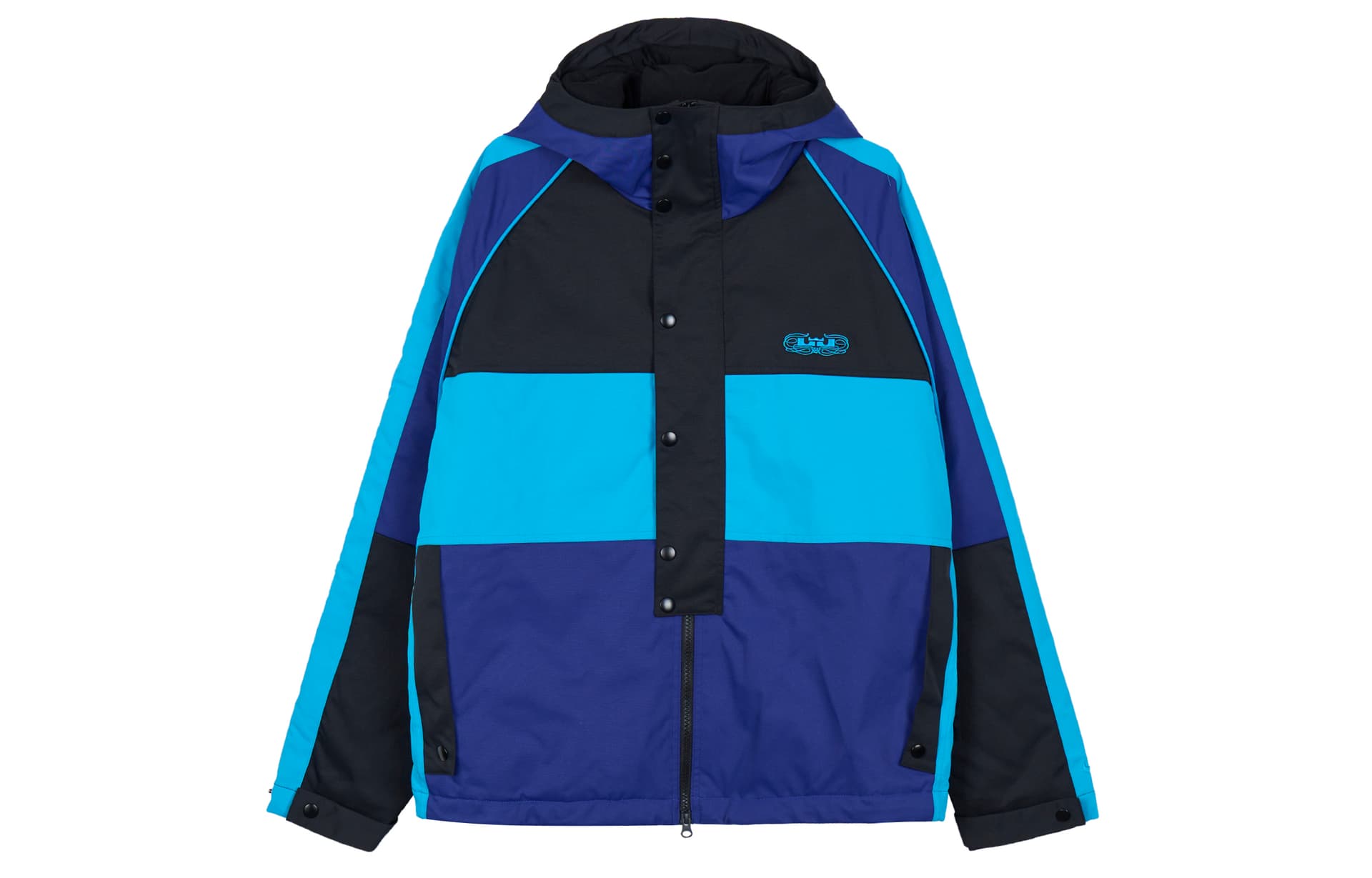 Nike Jackets Blue Hooded (Nondetachable) Moderate Straight Fit