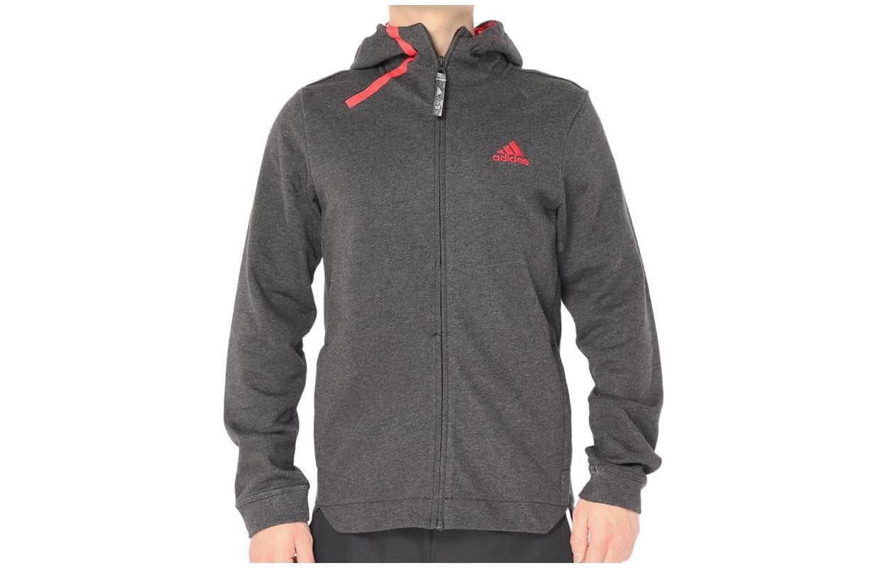 Adidas Jackets Gray Hooded Moderate Other