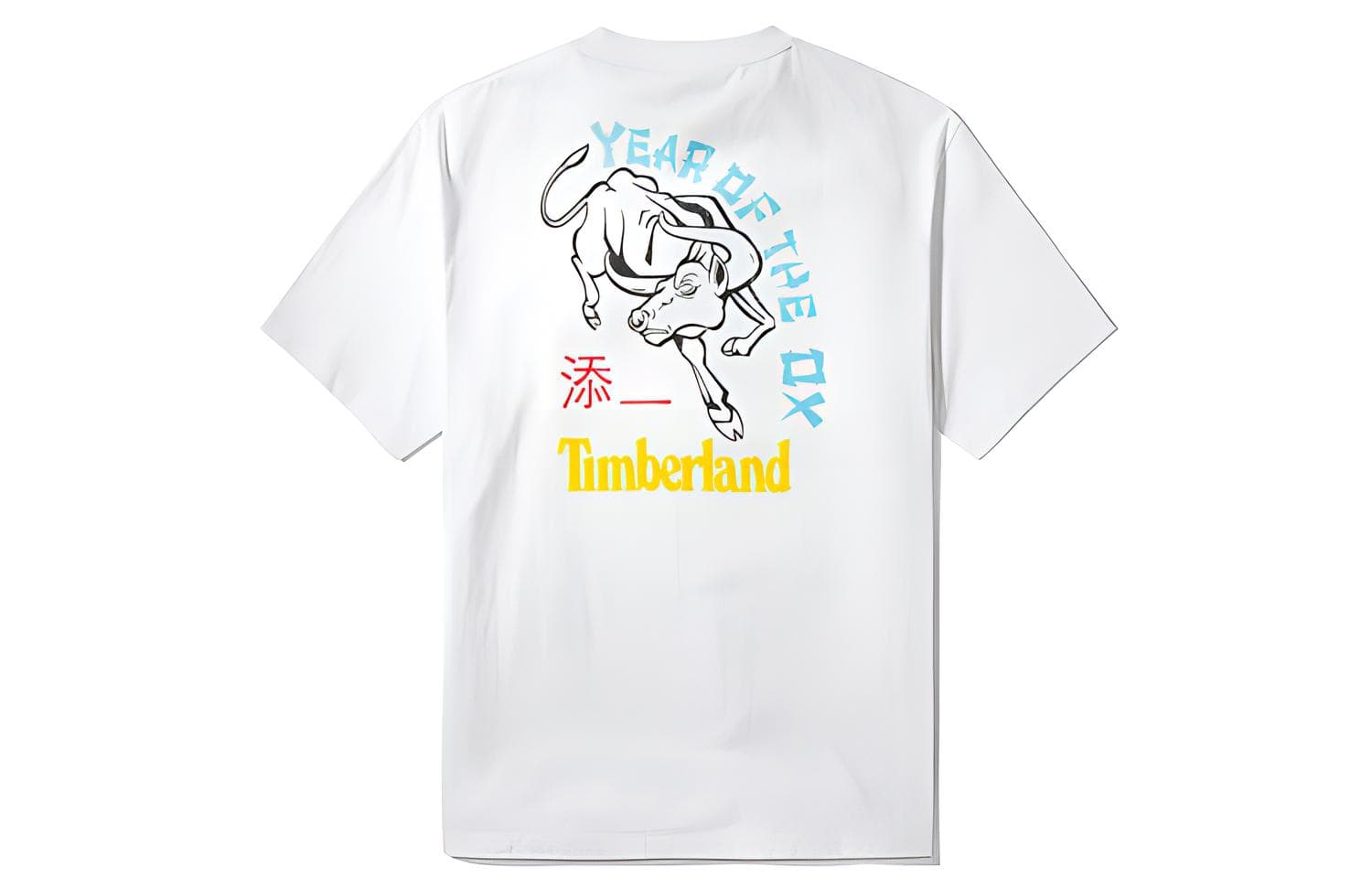 Timberland TShirts White Crew Neck Moderate Straight Fit