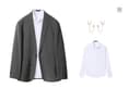 Gray (Comes with Brooch+Shirt)
