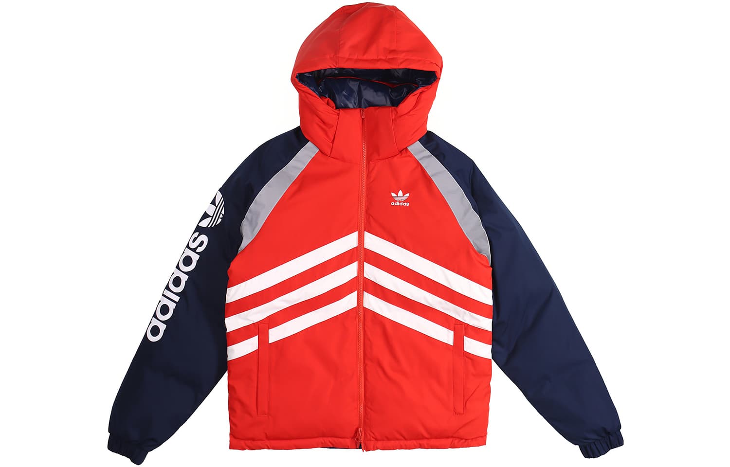 Adidas Originals Rev Dwn Jkt Down Jacket Winter Blue Red