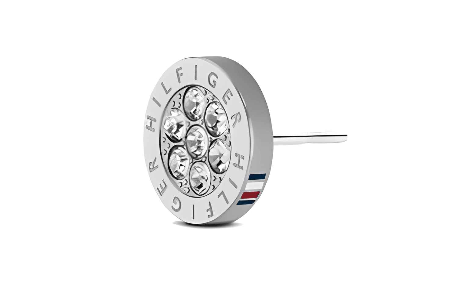 Tommy Hilfiger Stainless Steel Stud Earrings Silver