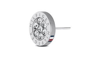 Tommy Hilfiger Stainless Steel Stud Earrings Silver