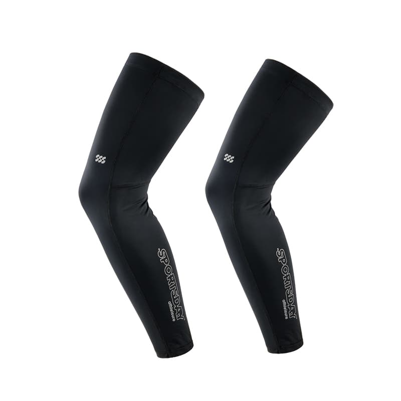 HLA Polyamide Sun Protection Leg Covers Cool Elegant Black