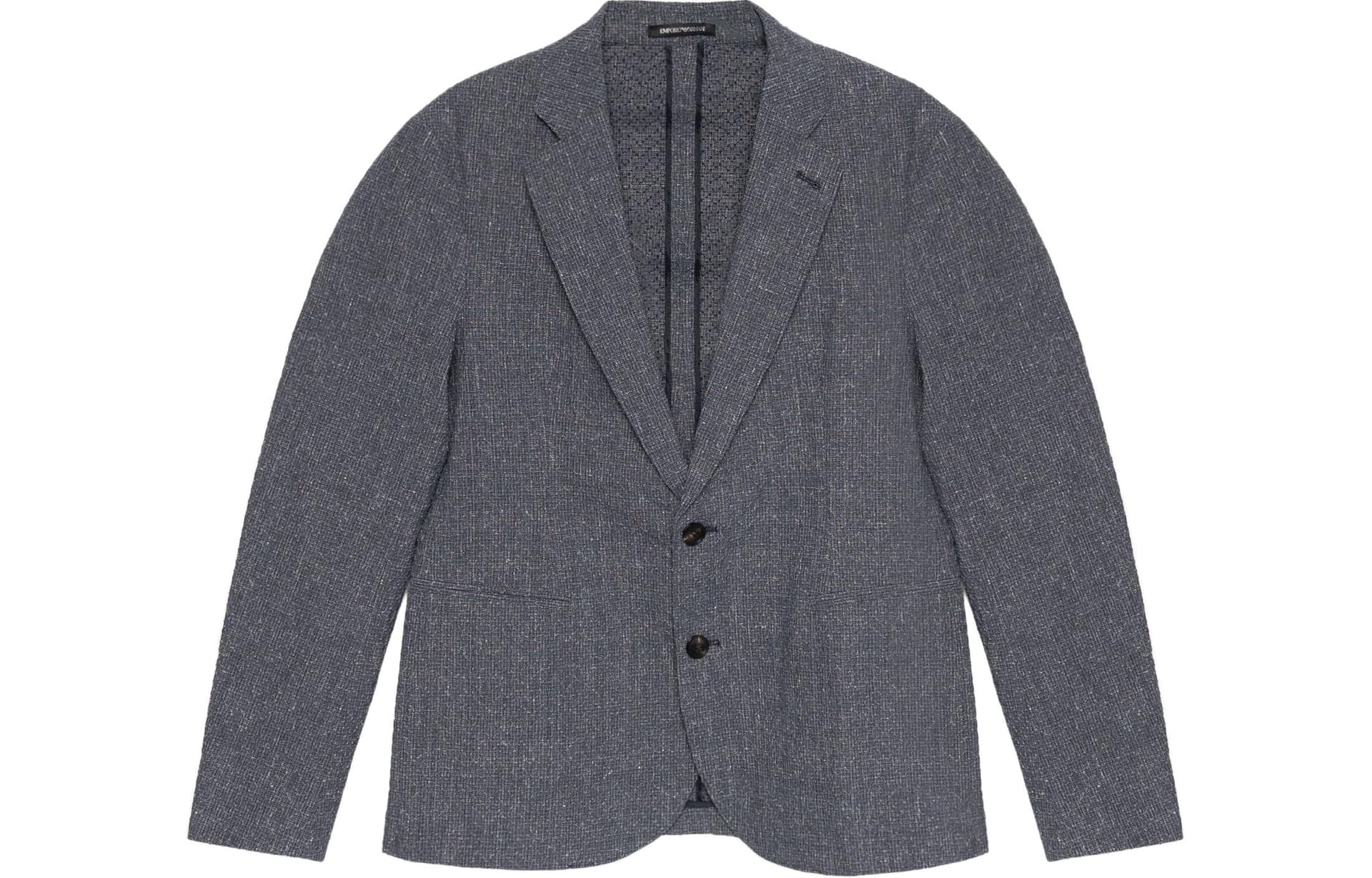 EMPORIO ARMANI Business Suit Coat Gray