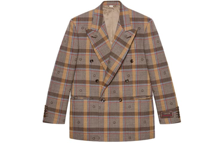 【Previous Season】checkpattern wool blazer