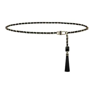 CHANEL Waist Chains Black