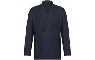 DIOR SS24 Business Suit Coat Blue