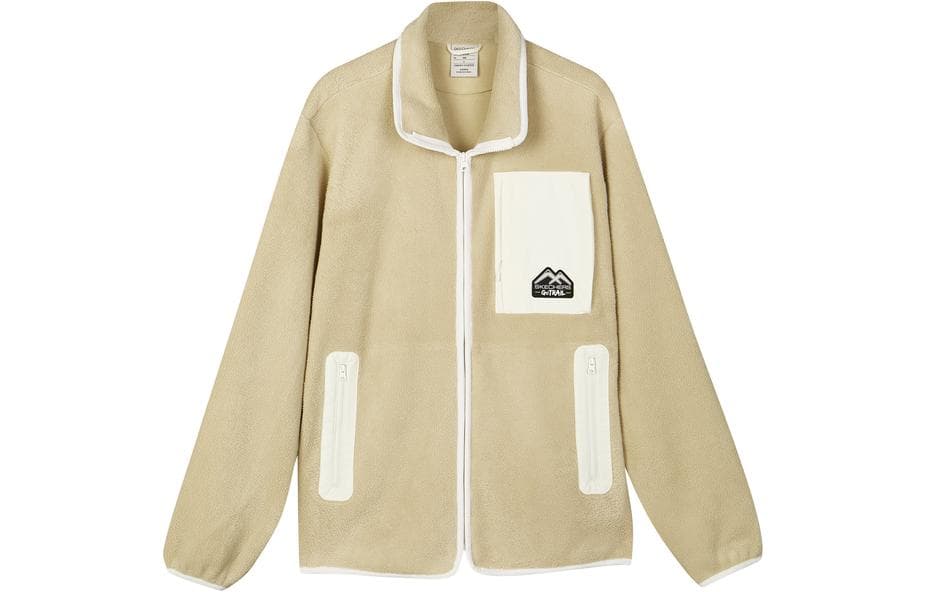 Skechers Jackets Irish Cream/028R Stand Collar Thickened Straight Fit