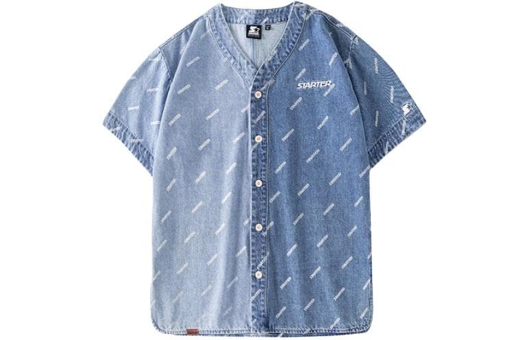STARTER Denim Jacket Denim Blue Denim Blue
